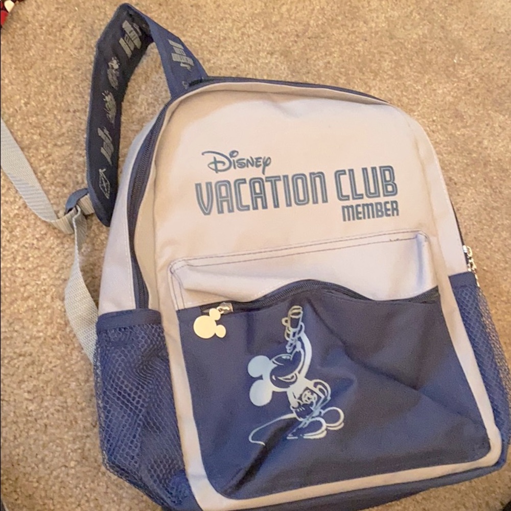 Disney vacation club member backpack